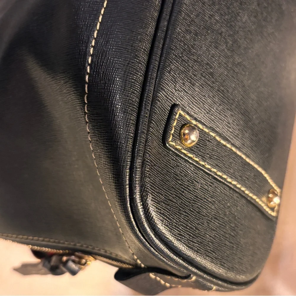 Dooney & Bourke Saffiano Satchel - Picture 6 of 13